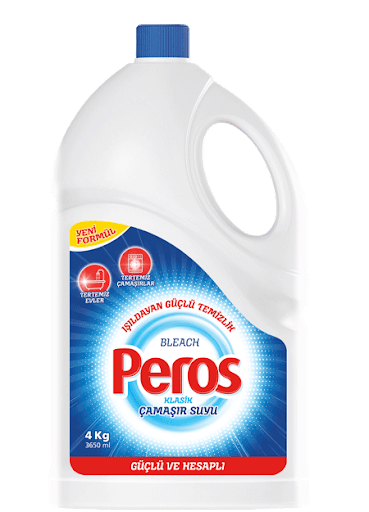 Peros Çamaşır Suyu 4 Kilo (4 Adet)